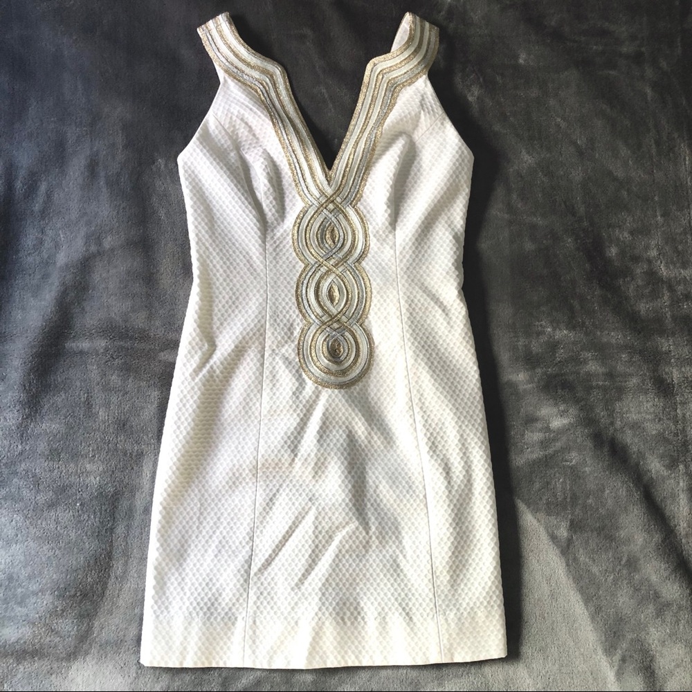 Resort White Valli Lilly Pulitzer Shift Dress